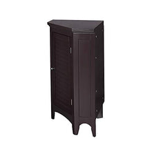 Teamson Home Mobile Bagno D'Angolo Da Legno Armadietto Marrone ELG-596