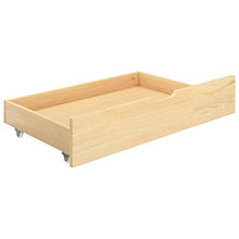 SKM Giroletto con 2 Cassetti in Legno Massello di Pino 180x200 cm (37.4kg)