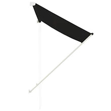 vidaXL Tenda retrattile 100 × 150 cm antracite