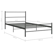 SKM Giroletto Grigio in Metallo 100x200 cm (14.2kg)