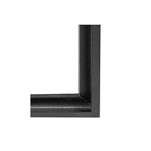 Mirror Specchio con Cornice in Alluminio, Specchio da Bagno, Specchio da Trucco, Specchio da Trucco, Specchio da Bagno (Nero Chiaro)