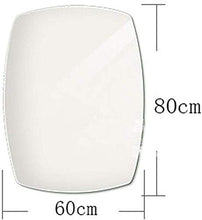 JKCKHA WC Specchio a Parete Specchio del Bagno a Parete Senza Telaio igienici Specchio (Dimensioni: 60 * 80cm) Decorazioni per la casa