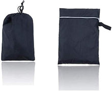 N / A Coperture mobili mobili da Giardino Covers Oxford Polvere Tessuto Esterno di Tenuta Tabella del Capo e la Copertura della Sedia Denaro Nero Esterno all'Interno di 308 * 138 * 98 centimetr.