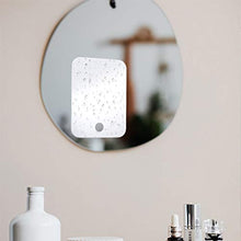 1pc Specchio doccia senza nebbia Specchio per trucco antiappannamento Specchio senza cornice durevole