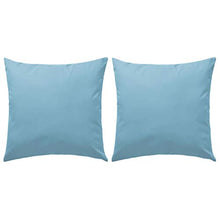 Buyounger Cuscini da Esterno 2 pz 60x60 cm Azzurro