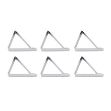 Oumefar Tovaglia con clip angolare, design a triangolo, 6 pezzi, robusta, per la casa, il campeggio