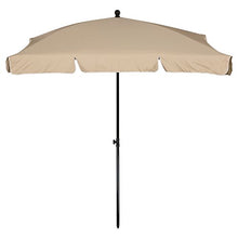 AKTIVE – Ombrellone da Balcone Rettangolare 200 x 120 cm/Colore: Beige, 85090