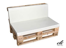 clc Divano divanetto 2 posti in Pallet EPAL per Interno, Interni -Made in Italy- Legno, 120x80x78