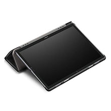 Artfeel Cover per Huawei MediaPad M6 10.8 2019,Sottile Leggero Pelle Smart Supporto Custodia con Auto Sveglia/Sonno,Slim Flip Folio Magnetico Tablet Caso,Nero