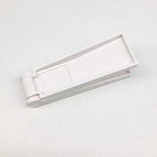 DOITOOL Contenitore per pillole da viaggio quadrato per pillole e pillole portatile divisore in plastica per adulti bambini età (bianco)