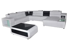 JVmoebel Design - Cuscino in pelle per divano, angolare, per soggiorno, paesaggio, camera