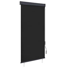 vidaXL - Tenda avvolgibile per esterni, 100 x 250 cm, colore: Antracite