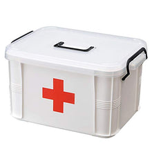 Scatola portaoggetti, kit di pronto soccorso, scatola di plastica per medicine da viaggio