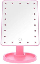 Specchio Specchi per Il Trucco, tattile Regolabile a LED Touch Screen USB Caricamento a 180 Gradi Girevole vanità Quadrato cosmetico