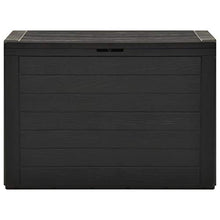 OUSEE Baule da Giardino Antracite 78x44x55 cm