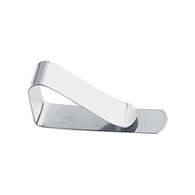 Xiuganpo Clip per tovaglia, Supporto per tovaglia in Acciaio Inossidabile Resistente e Facile da Usare, per Feste a casa