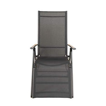 Ambientehome Alu Relaxsessel Korfu Anthrazit Circa 73x60x114 cm Poltrona, Antracite