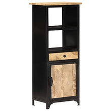 vidaXL Credenza Alta 45x32x110 cm in Legno Massello di Mango