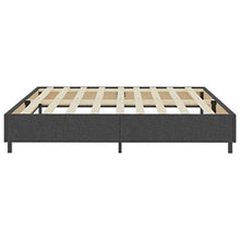 SKM Letto a Molle Grigio Scuro in Tessuto 200x200 cm (95.2kg)