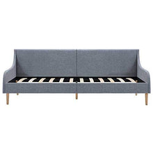 SKM Divano Letto con Materasso Memory Foam Tessuto (Grigio Chiaro) - Arredi Casa