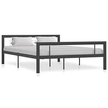 SKM Giroletto Grigio e Bianco in Metallo 160x200 cm