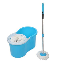 SSAYY Spray Mop Set di Mocio Rotante Magico A 360 ° Testina Girevole per   Secchio in Microfibra con Testina Girevole