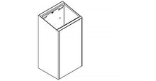 Franke Contenitore per rifiuti exos. in 3 Diversi Modelli Disponibili, Front Edelstahl seidenmatt