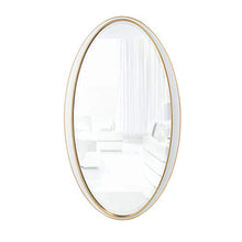 Bathroom mirror Specchio Bagno Nordico Semplice Specchio Ovale a Parete Specchio da Trucco Specchio da Bagno