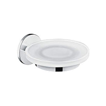 Bath + Duo round – Portasapone 11 x 13 x 5,5 cm cromato/cromato
