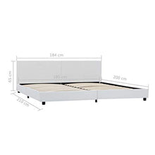SKM Giroletto Bianco in Similpelle 180x200 cm (29.7kg)