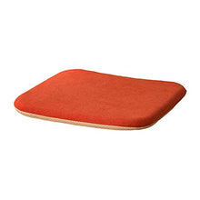 Memory Schiuma Poltroncini da poltrona imbottita, cuscini da pranzo da interno cuscini per sedie da esterno cuscino da esterno per cuscino da giardino mobili per ufficio premium con cestelli-arancione