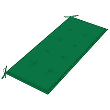 vidaXL Panca da Giardino con Cuscino 120 cm in Massello di Acacia