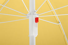 Schneider Ombrellone Ibiza, Giallo Oro, ca. 200 cm Ø, 8 componenti, Rotondo