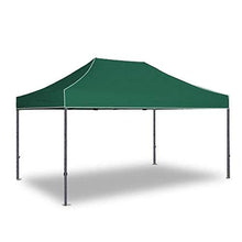 GrecoShop Gazebo Pieghevole Impermeabile in Alluminio 3x4,5m Verde - MOD. Magnum