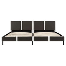 SKM Giroletto Grigio e Bianco in Similpelle 180x200 cm (28.65kg)
