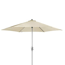 Doppler Active Auto Tilt 320 - Ombrellone a manovella, Ideale per terrazze e Giardini, Pieghevole, ca. 320 cm- Naturale