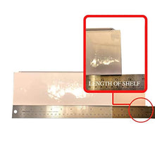 Ripiano di ricambio in metallo bianco (1 pz) – si prega di controllare le immagini per le dimensioni
