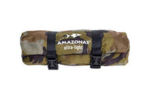 AMAZONAS AZ-1030260 Ultra-Light Travel Set Camouflage Amaca da Trekking, Verde Militare