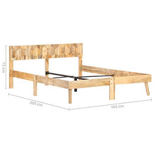 SKM Giroletto in Legno Massello di Mango 160x200 cm (22.6kg)