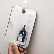 Laileya Uo Anti-Nebbia Specchio da rasatura casa Hotel Bathroom Portatile Wall Hanging Trucco Acrilico Specchio