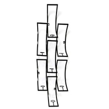 Scaffale appeso calice rack vino rack montato a parete vino rack