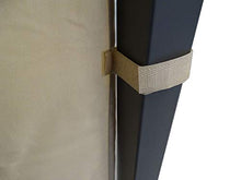 QUICK STAR 2 pareti Laterali per Gazebo da Giardino, Anticato, 3 x 3 m, Parete Laterale, Beige