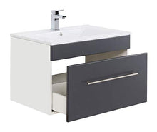 Set di mobili da bagno SANTINI 75 (4 pezzi) Antracita satinado
