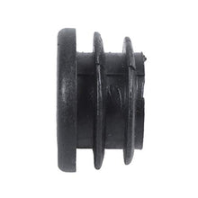 Senmubery Plastic Gambe per Tavolo Sedia con Tappo Rotondo Inserto Tubo A Coste 22 Mm Dia 50 Pezzi