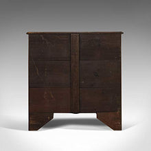 Cassettiera Antica Fiocco Antichi, Inglese, Mogano, Armadietto Bachelor, 1890