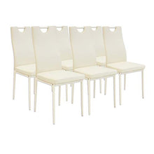 Albatros 2919 Salerno Set di 6 sedie da Pranzo, Beige