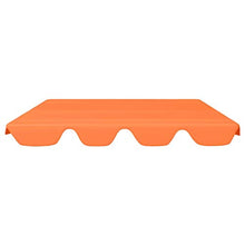 Oushome Baldacchino per Dondolo Giardino Arancione 226x186cm 270 g/m2
