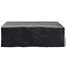 E E-NICES Coperture Arredi Giardino 2pz Polyrattan 10 Occhielli 300x140cm