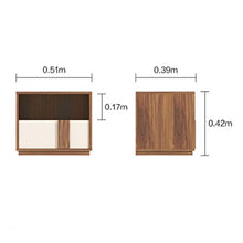 Comodino Moderno e Minimalista, Mini Armadio da Letto Verde for Camera da Letto con Cuscinetto 300KG-51x42x39cm FANJIANI