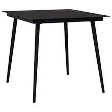 vidaXL Set da Pranzo da Giardino 3 pz in Polyrattan e Vetro